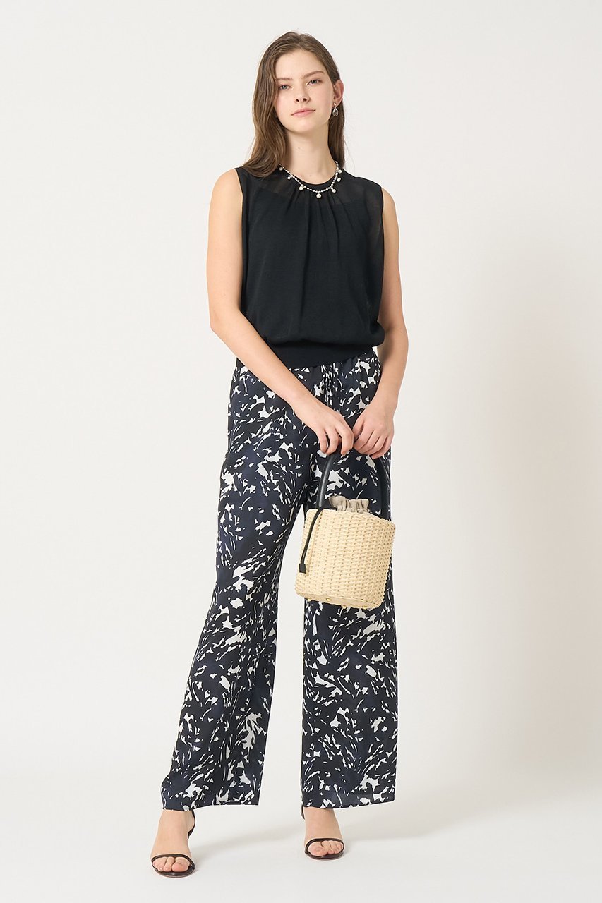 【アナイ/ANAYI】のシアー天竺ギャザー プルオーバー 人気、トレンドファッション・服の通販 founy(ファニー) 　ファッション　Fashion　レディースファッション　Ladies' Fashion Online　トップス・カットソー　Tops/Tshirt　ニット　Knit Tops　プルオーバー　Pullover　おすすめ　Recommend　アンサンブル　Ensemble　イタリア　Italy　カーディガン　Cardigan　ギャザー　Gather　シアー　Sheer　夏　Summer　other-5|ID: prp329100004513462 ipo3291000000032184562