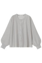 【アナイ/ANAYI】のシアー天竺ドルマン カーディガン 人気、トレンドファッション・服の通販 founy(ファニー) ファッション Fashion レディースファッション Ladies' Fashion Online トップス・カットソー Tops/Tshirt ニット Knit Tops カーディガン Cardigans おすすめ Recommend アンサンブル Ensemble イタリア Italy カーディガン Cardigan ギャザー Gather シアー Sheer ショート Short トレンド Trend 再入荷 Restock/Back In Stock/Re Arrival thumbnail ライトグレー|ID: prp329100004513463 ipo3291000000032377333