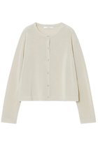 【アナイ/ANAYI】のシアーラインクルーネック カーディガン グレージュ|ID:prp329100004513464