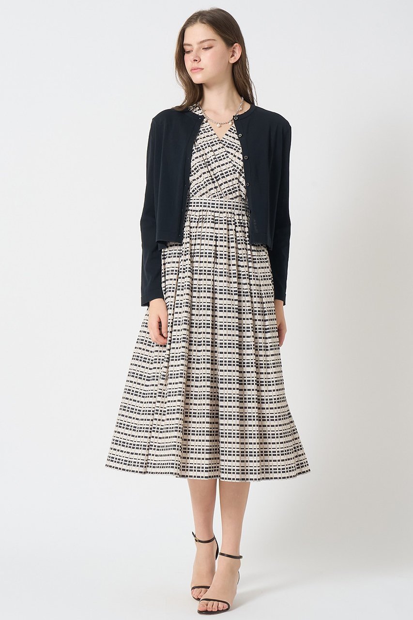【アナイ/ANAYI】のシアーラインクルーネック カーディガン 人気、トレンドファッション・服の通販 founy(ファニー) 　ファッション　Fashion　レディースファッション　Fashion for Women　トップス・カットソー　Cut & Sew Tops　ニット　Knit Tops & Sweaters　カーディガン・羽織り　Layered Style Cardigans　カーディガン　Cardigan, Knitwear　シアー　Sheer, See-Through　シンプル　Simple, Minimal　夏　Summer　定番　Standard, Basic Item　春　Spring　S/S・春夏　SS, Spring/Summer, Warm Season　other-6|ID: prp329100004513464 ipo3291000000032811032
