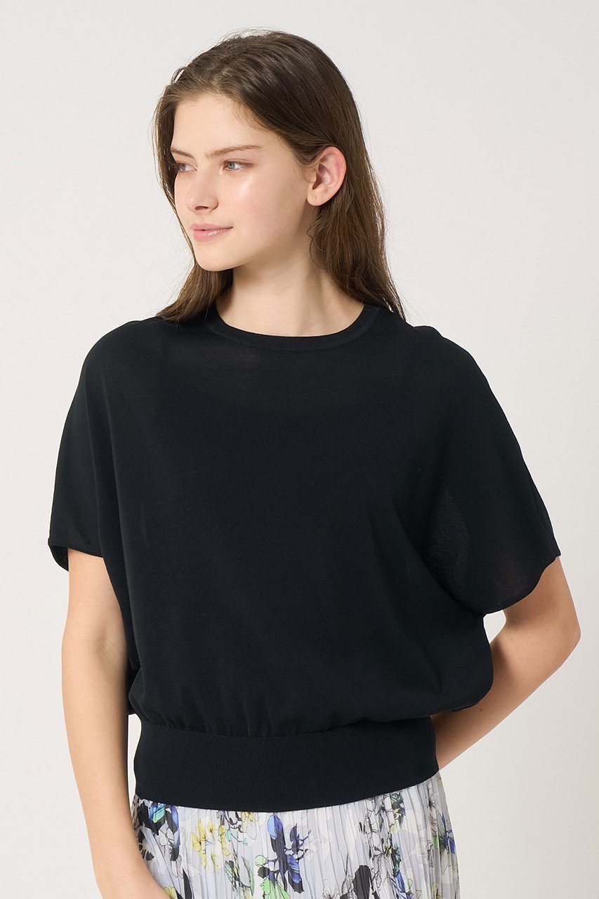 【アナイ/ANAYI】のコットンアセテートドルマン プルオーバー 人気、トレンドファッション・服の通販 founy(ファニー) 　ファッション　Fashion　レディースファッション　Fashion for Women　トップス・カットソー　Cut & Sew Tops　ニット　Knit Tops & Sweaters　カジュアルプルオーバー・ニットトップス　Pullovers & Knit Tops / Casual Pullovers　なめらか　Smooth, Silky Texture　other-3|ID: prp329100004513465 ipo3291000000032811040