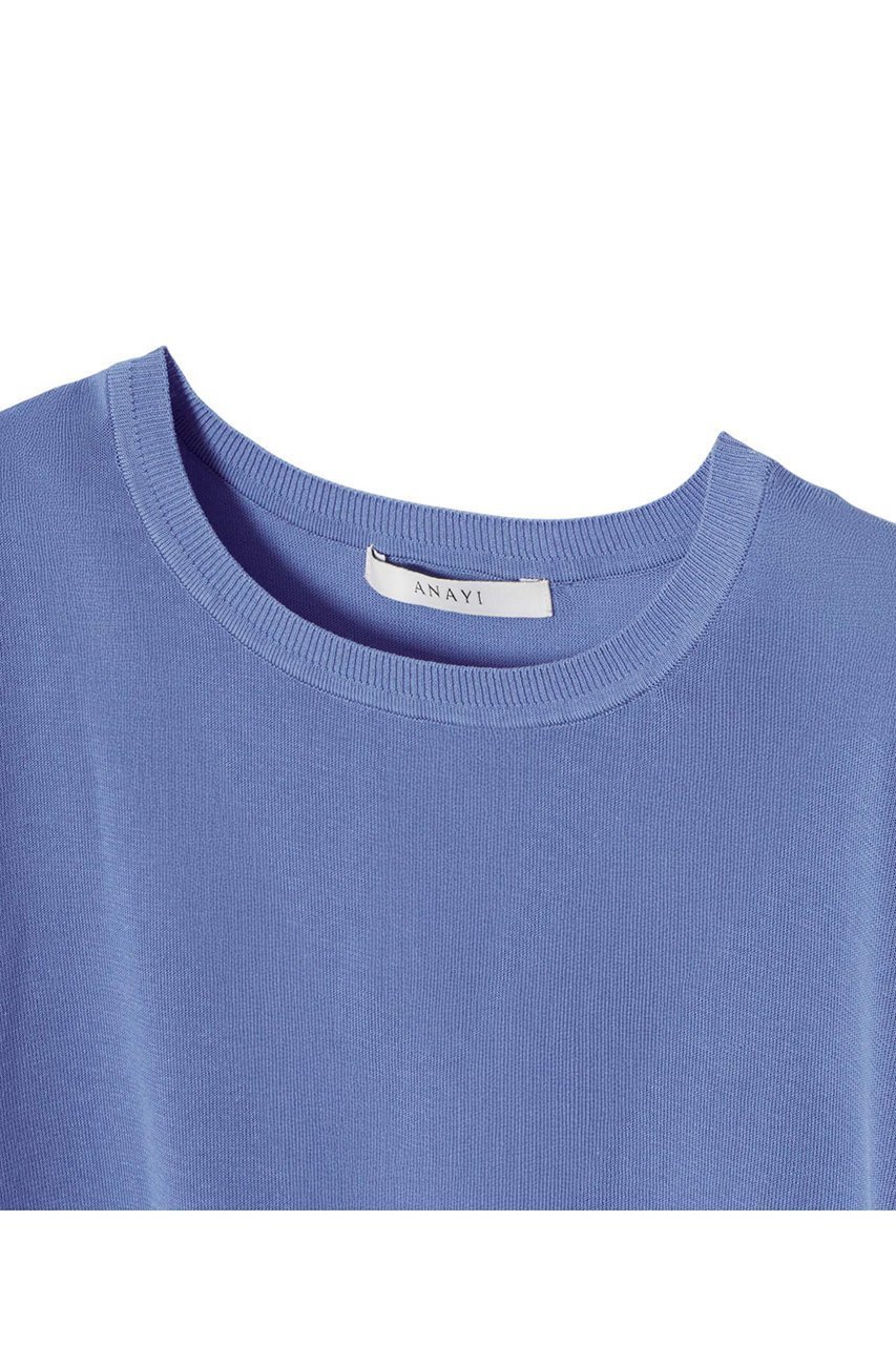 【アナイ/ANAYI】のコットンアセテートドルマン プルオーバー 人気、トレンドファッション・服の通販 founy(ファニー) 　ファッション　Fashion　レディースファッション　Fashion for Women　トップス・カットソー　Cut & Sew Tops　ニット　Knit Tops & Sweaters　カジュアルプルオーバー・ニットトップス　Pullovers & Knit Tops / Casual Pullovers　なめらか　Smooth, Silky Texture　other-3|ID: prp329100004513465 ipo3291000000033706551