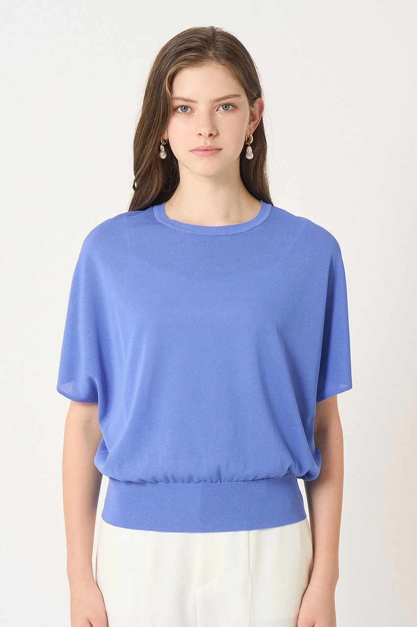 【アナイ/ANAYI】のコットンアセテートドルマン プルオーバー 人気、トレンドファッション・服の通販 founy(ファニー) 　ファッション　Fashion　レディースファッション　Fashion for Women　トップス・カットソー　Cut & Sew Tops　ニット　Knit Tops & Sweaters　カジュアルプルオーバー・ニットトップス　Pullovers & Knit Tops / Casual Pullovers　なめらか　Smooth, Silky Texture　other-5|ID: prp329100004513465 ipo3291000000033706553