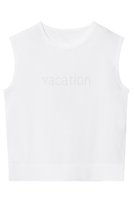 【アナイ/ANAYI】のVACATION ロゴ プルオーバー 人気、トレンドファッション・服の通販 founy(ファニー) ファッション Fashion レディースファッション WOMEN トップス・カットソー Tops/Tshirt ニット Knit Tops プルオーバー Pullover インナー Inner スリーブ Sleeve 夏 Summer NEW・新作・新着・新入荷 New Arrivals |ID:prp329100004513466