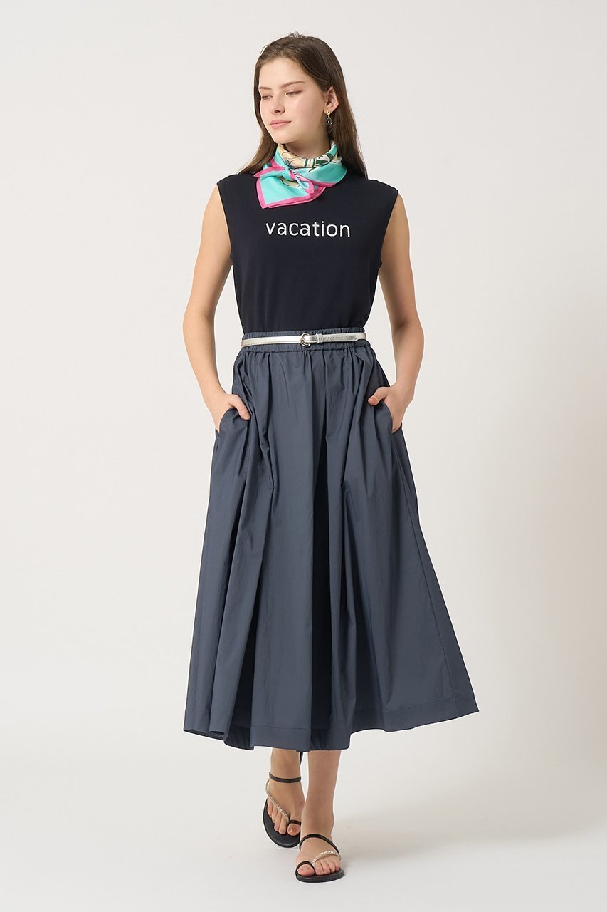 【アナイ/ANAYI】のVACATION ロゴ プルオーバー 人気、トレンドファッション・服の通販 founy(ファニー) 　ファッション　Fashion　レディースファッション　Ladies' Fashion Online　トップス・カットソー　Tops/Tshirt　ニット　Knit Tops　プルオーバー　Pullover　インナー　Inner　スリーブ　Sleeve　夏　Summer　other-7|ID: prp329100004513466 ipo3291000000032184570