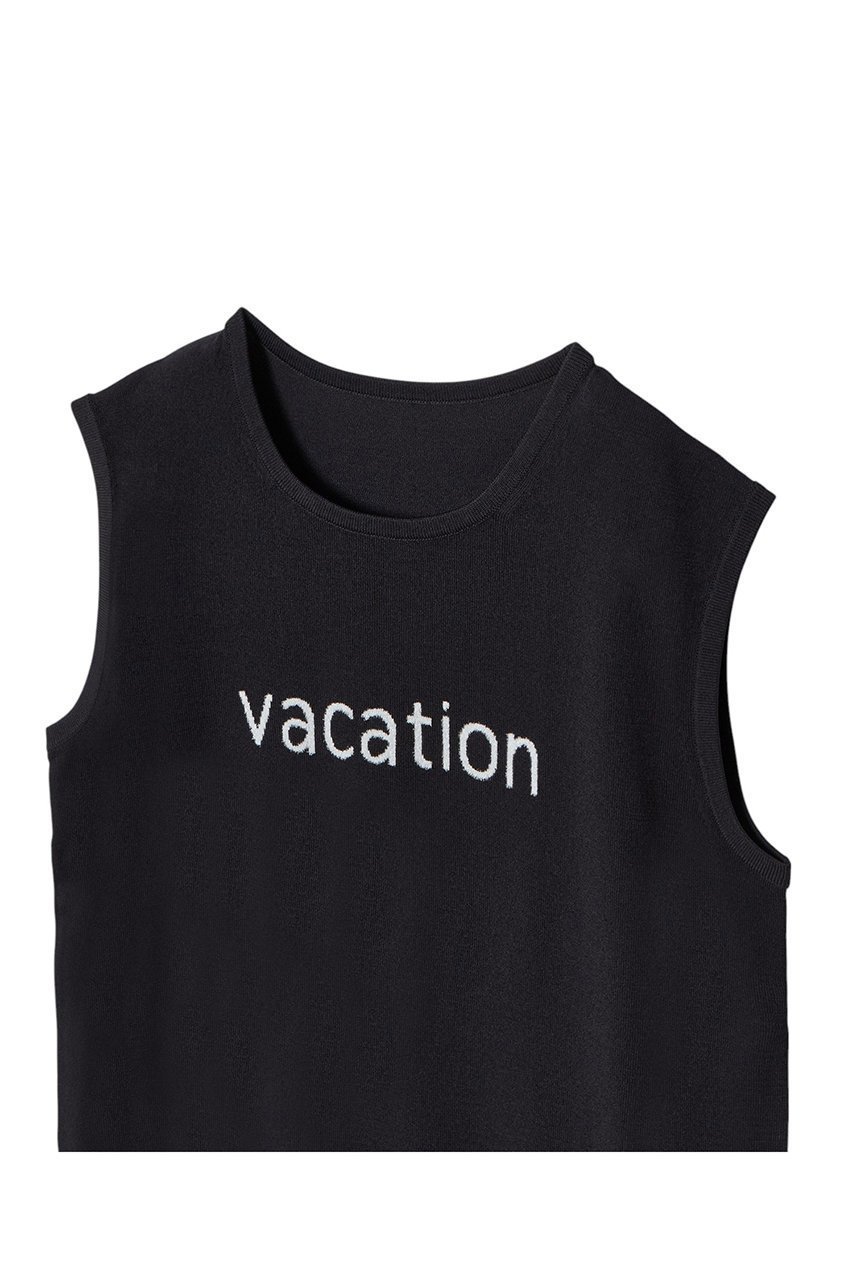 【アナイ/ANAYI】のVACATION ロゴ プルオーバー 人気、トレンドファッション・服の通販 founy(ファニー) 　ファッション　Fashion　レディースファッション　Fashion for Women　トップス・カットソー　Cut & Sew Tops　ニット　Knit Tops & Sweaters　カジュアルプルオーバー・ニットトップス　Pullovers & Knit Tops / Casual Pullovers　インナー　Innerwear　スリーブ　Sleeve, Long Sleeve / Short Sleeve　夏　Summer　other-3|ID: prp329100004513466 ipo3291000000032811049