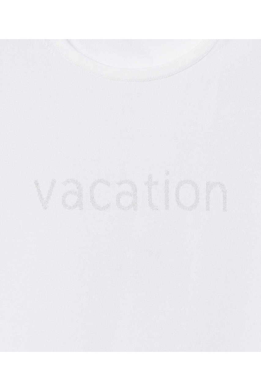【アナイ/ANAYI】のVACATION ロゴ プルオーバー 人気、トレンドファッション・服の通販 founy(ファニー) 　ファッション　Fashion　レディースファッション　Fashion for Women　トップス・カットソー　Cut & Sew Tops　ニット　Knit Tops & Sweaters　カジュアルプルオーバー・ニットトップス　Pullovers & Knit Tops / Casual Pullovers　インナー　Innerwear　スリーブ　Sleeve, Long Sleeve / Short Sleeve　夏　Summer　other-3|ID: prp329100004513466 ipo3291000000035310722