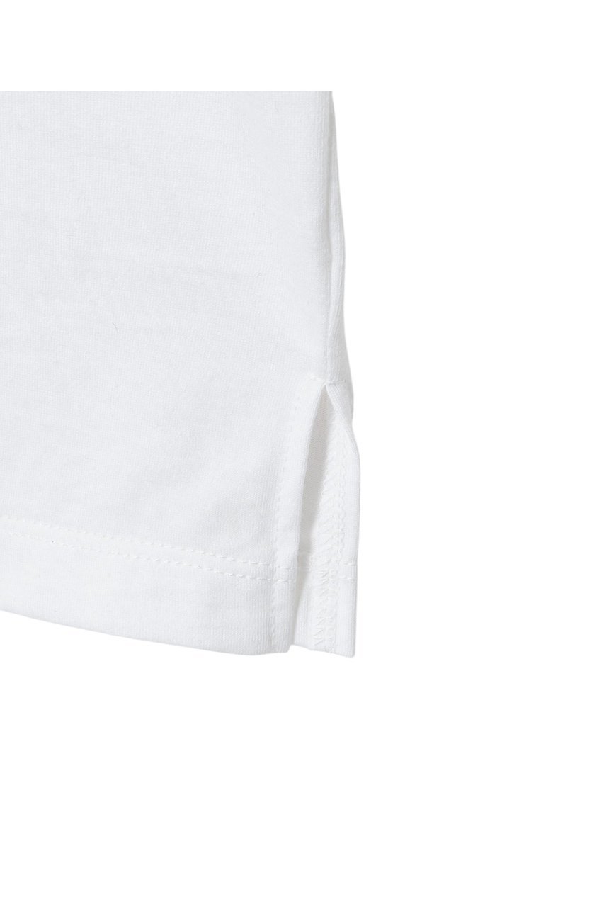 【アナイ/ANAYI】のコットン天竺プリントTシャツ 人気、トレンドファッション・服の通販 founy(ファニー) 　ファッション　Fashion　レディースファッション　Fashion for Women　トップス・カットソー　Cut & Sew Tops　シャツ・ブラウス・オフィスカジュアル　Elegant Blouses & Button-Ups　ロングTシャツ・Tシャツ　Longline T-Shirts & Tees　カットソー・ベーシックTシャツ　Cut-and-Sewn Tops / Stretch Tees & Basics　なめらか　Smooth, Silky Texture　イタリア　Italy　コレクション　Collection, Seasonal Line　ショート　Short, Short Length　スリーブ　Sleeve, Long Sleeve / Short Sleeve　ドロップ　Drop Shoulder, Dropped Style　フォルム　Silhouette, Form　プリント　Print, Printed Pattern　ボックス　Boxy, Box Shape　ボーダー　Border, Stripe　モノトーン　Monotone, Black and White　リラックス　Relax, Relaxed Fit　エレガント 上品　Elegant　other-5|ID: prp329100004513467 ipo3291000000032811061