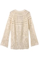 【クラネ/CLANE】のBACK OPEN CROCHET KNIT TOPS/ニット 人気、トレンドファッション・服の通販 founy(ファニー) ファッション Fashion レディースファッション WOMEN トップス・カットソー Tops/Tshirt ニット Knit Tops プルオーバー Pullover エレガント 上品 Elegant キャミソール Camisole クロシェ Crochet サロペット Overalls シアー Sheer スリーブ Sleeve ロング Long 夏 Summer NEW・新作・新着・新入荷 New Arrivals 春 Spring S/S・春夏 Ss・Spring/Summer |ID:prp329100004513472