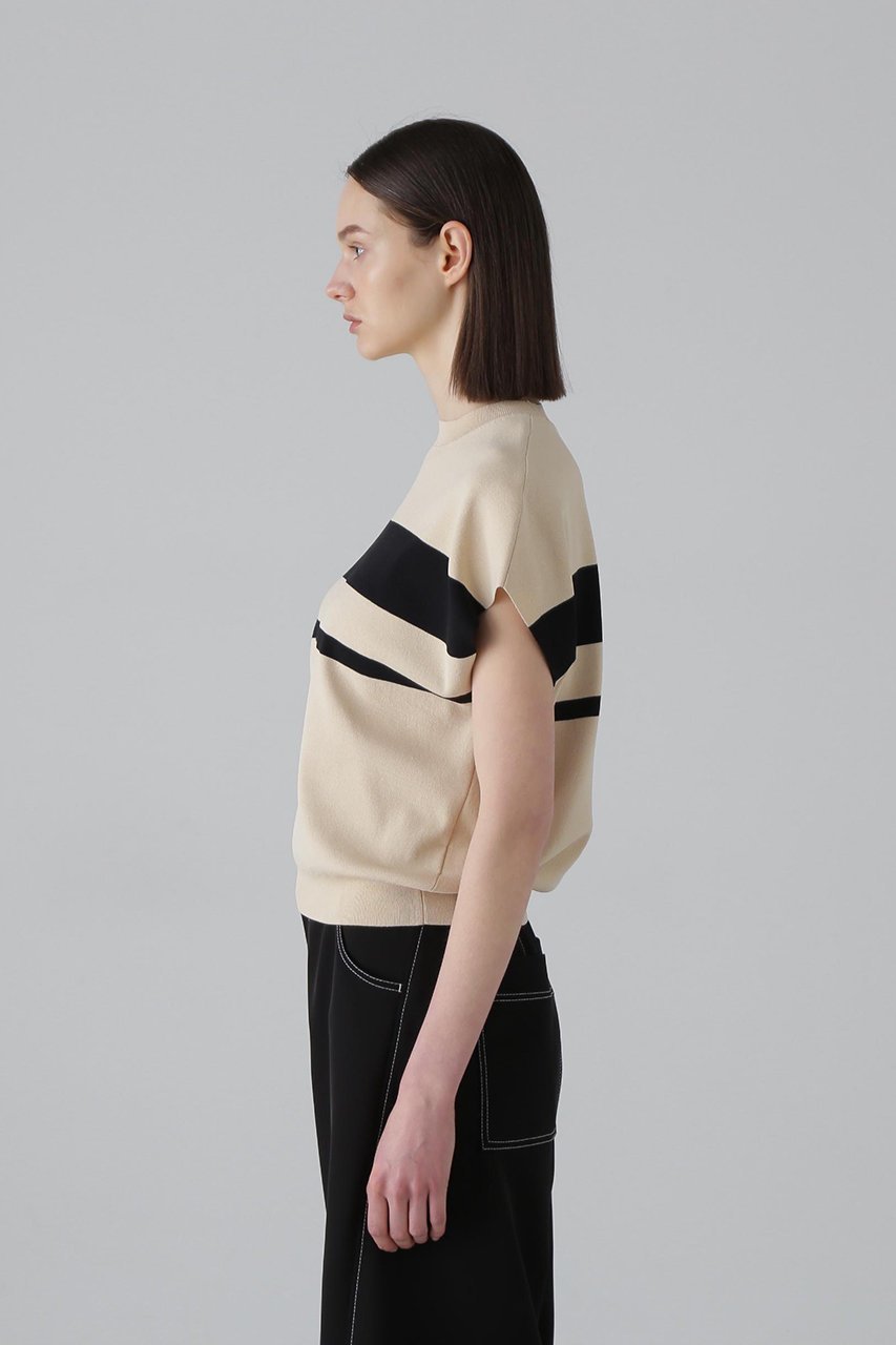 【アドーア/ADORE】のドライタッチアセテートニット 人気、トレンドファッション・服の通販 founy(ファニー) 　ファッション　Fashion　レディースファッション　Ladies' Fashion Online　トップス・カットソー　Tops/Tshirt　ニット　Knit Tops　プルオーバー　Pullover　シンプル　Simple　スリーブ　Sleeve　フォルム　Form　ボトム　Bottom　再入荷　Restock/Back In Stock/Re Arrival　夏　Summer　定番　Standard　春　Spring　S/S・春夏　Ss・Spring/Summer　other-4|ID: prp329100004513477 ipo3291000000032451212