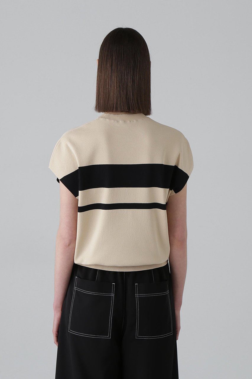 【アドーア/ADORE】のドライタッチアセテートニット 人気、トレンドファッション・服の通販 founy(ファニー) 　ファッション　Fashion　レディースファッション　Ladies' Fashion Online　トップス・カットソー　Tops/Tshirt　ニット　Knit Tops　プルオーバー　Pullover　シンプル　Simple　スリーブ　Sleeve　フォルム　Form　ボトム　Bottom　再入荷　Restock/Back In Stock/Re Arrival　夏　Summer　定番　Standard　春　Spring　S/S・春夏　Ss・Spring/Summer　other-5|ID: prp329100004513477 ipo3291000000032451214