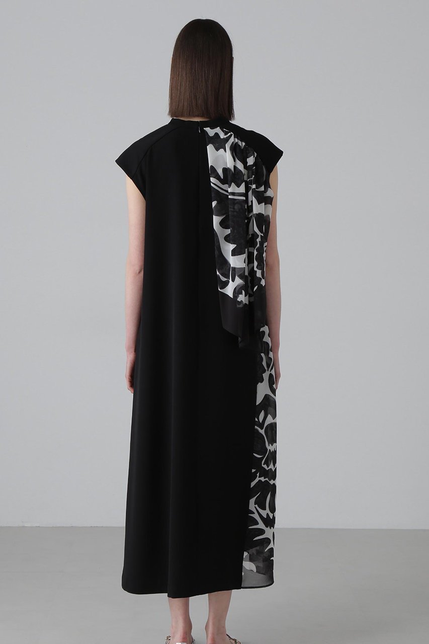 【アドーア/ADORE】のダマスクプリントワンピース 人気、トレンドファッション・服の通販 founy(ファニー) 　ファッション　Fashion　レディースファッション　Fashion for Women　ワンピース　Dresses　チュニック　Tunic Tops & Dresses　おすすめ　Recommended / Our Picks　オリエンタル　Oriental Pattern　サマー　Summer, Summer Style　シフォン　Chiffon, Lightweight Fabric　スカーフ　Scarf, Neckwear　チュニック　Tunic, Long Top　ドレス　Dress, One-Piece　プリント　Print, Printed Pattern　ロング　Long, Long-Length　再入荷　Restock / Back in Stock　other-6|ID: prp329100004513478 ipo3291000000034989024