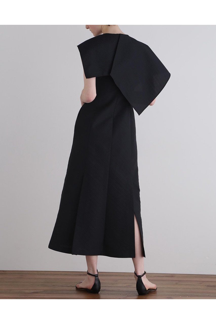 【ル フィル/LE PHIL】のタイルジャカードワンピース 人気、トレンドファッション・服の通販 founy(ファニー) 　ファッション　Fashion　レディースファッション　Ladies' Fashion Online　ワンピース　Dress　チュニック　Tunic　アシンメトリー　Asymmetry　ジャカード　Jacquard　スタンダード　Standard　スリット　Slit　チュニック　Tunic　フィット　Fit　モチーフ　Motif　ロング　Long　other-5|ID: prp329100004513484 ipo3291000000031901874