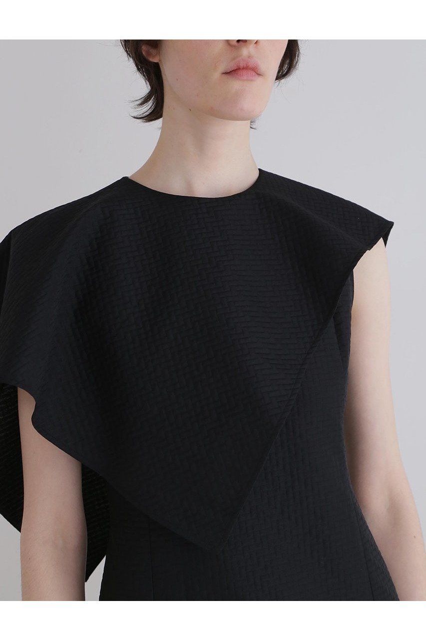 【ル フィル/LE PHIL】のタイルジャカードワンピース 人気、トレンドファッション・服の通販 founy(ファニー) 　ファッション　Fashion　レディースファッション　Ladies' Fashion Online　ワンピース　Dress　チュニック　Tunic　アシンメトリー　Asymmetry　ジャカード　Jacquard　スタンダード　Standard　スリット　Slit　チュニック　Tunic　フィット　Fit　モチーフ　Motif　ロング　Long　other-6|ID: prp329100004513484 ipo3291000000031901875