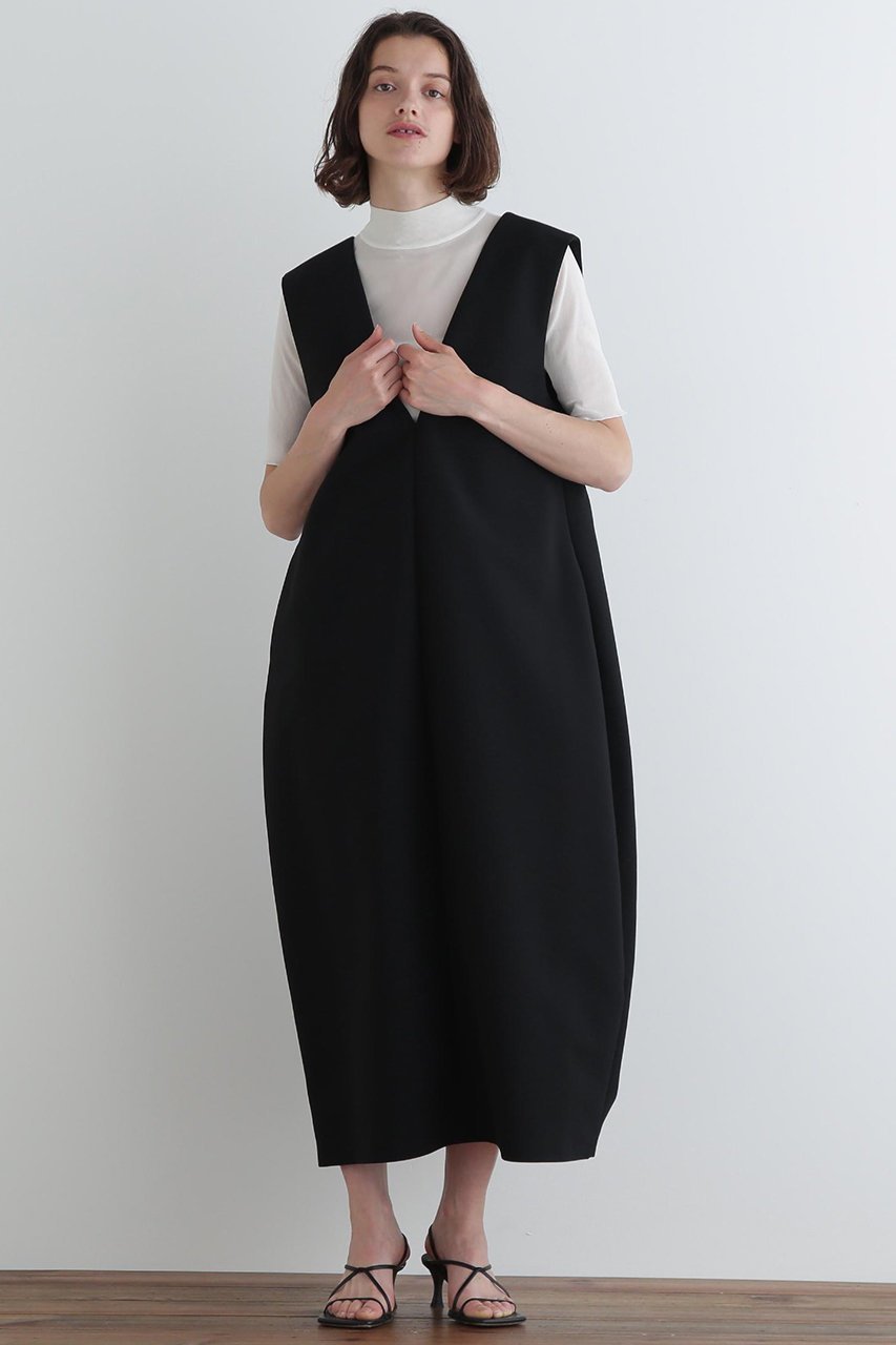 【ル フィル/LE PHIL】のオーバルワンピース 人気、トレンドファッション・服の通販 founy(ファニー) 　ファッション　Fashion　レディースファッション　Fashion for Women　ワンピース　Dresses　チュニック　Tunic Tops & Dresses　オーバル　Oval Design　カッティング　Cutting Detail　コンパクト　Compact, Small Size　シンプル　Simple, Minimal　チュニック　Tunic, Long Top　ドレス　Dress, One-Piece　ビッグ　Big, Oversized　フォルム　Silhouette, Form　other-2|ID: prp329100004513485 ipo3291000000032807579