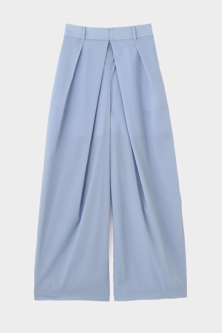 【ル フィル/LE PHIL】のクリスピーナイロンパンツ インテリア・キッズ・メンズ・レディースファッション・服の通販 founy(ファニー) 　ファッション　Fashion　レディースファッション　Fashion for Women　パンツ　Pants & Trousers　おすすめ　Recommended / Our Picks　クロップド　Cropped, Short Length　コンパクト　Compact, Small Size　シンプル　Simple, Minimal　セットアップ　Set-Up, Coordinated Outfit　プリーツ　Pleats, Pleated　リップ　Lip, Lip Motif　ワイド　Wide, Wide Fit　ブルー|ID: prp329100004513486 ipo3291000000035700041