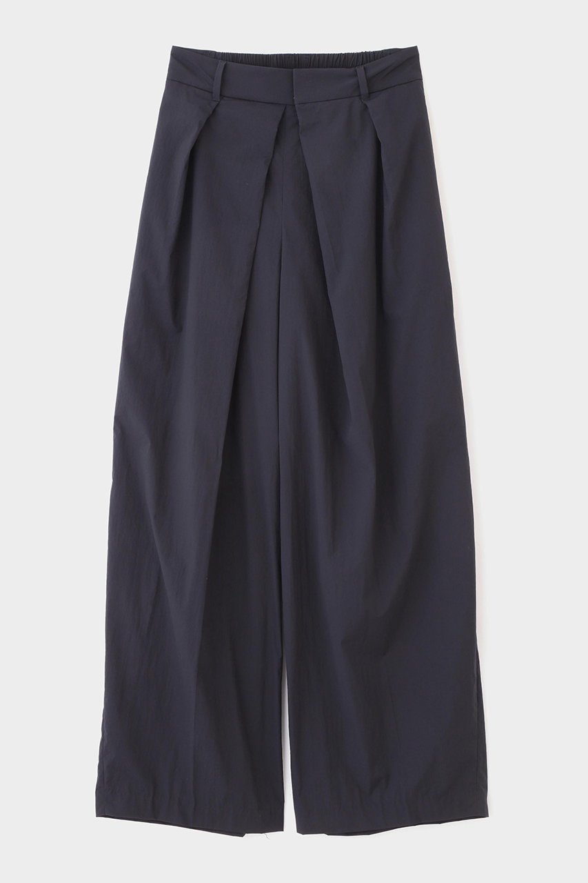 【ル フィル/LE PHIL】のクリスピーナイロンパンツ インテリア・キッズ・メンズ・レディースファッション・服の通販 founy(ファニー) 　ファッション　Fashion　レディースファッション　Fashion for Women　パンツ　Pants & Trousers　おすすめ　Recommended / Our Picks　クロップド　Cropped, Short Length　コンパクト　Compact, Small Size　シンプル　Simple, Minimal　セットアップ　Set-Up, Coordinated Outfit　プリーツ　Pleats, Pleated　リップ　Lip, Lip Motif　ワイド　Wide, Wide Fit　ネイビー|ID: prp329100004513486 ipo3291000000035700042