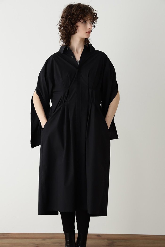 【ヒューエルミュージアム/hueLe Museum】の【STUMBLY】 Front Tuck Shirt Dress インテリア・キッズ・メンズ・レディースファッション・服の通販 founy(ファニー) https://founy.com/ ファッション Fashion レディースファッション WOMEN ワンピース Dress ドレス Party Dresses チュニック Tunic チュニック Tunic ドレス Dress ベーシック Basic ヨーク Yoke ロング Long |ID: prp329100004513488 ipo3291000000031961175