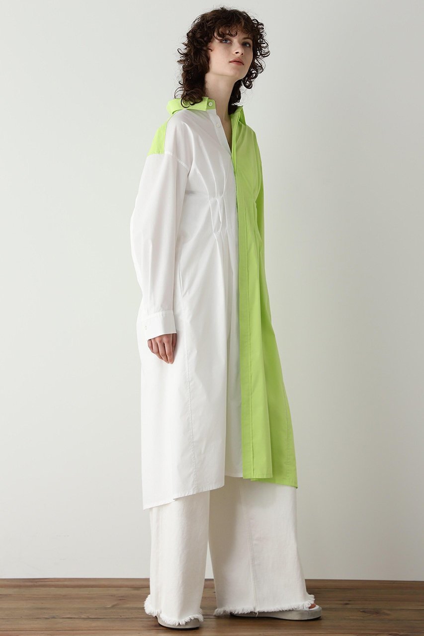 【ヒューエルミュージアム/hueLe Museum】の【STUMBLY】 Front Tuck Shirt Dress 人気、トレンドファッション・服の通販 founy(ファニー) 　ファッション　Fashion　レディースファッション　Fashion for Women　ワンピース　Dresses　フォーマル・パーティードレス・結婚式用ドレス　Elegant & Casual Dresses　チュニック　Tunic Tops & Dresses　チュニック　Tunic, Long Top　ドレス　Dress, One-Piece　ベーシック　Basic, Essential　ヨーク　Yoke, Yoke Design　ロング　Long, Long-Length　other-4|ID: prp329100004513488 ipo3291000000032903325