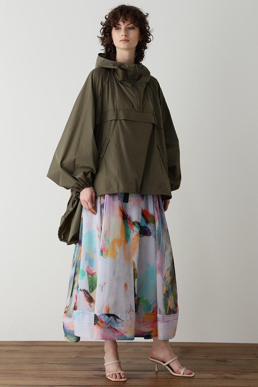 【ヒューエルミュージアム/hueLe Museum】の【STUMBLY】Packable New Anorack Hoodie 人気、トレンドファッション・服の通販 founy(ファニー) 　ファッション　Fashion　レディースファッション　Fashion for Women　アウター　Coat / Outerwear Collection　コート・ロングコート・ピーコート　Long Coats, Peacoats & More　ショート　Short, Short Length　ドローコード　Drawcord, Drawstring Cord　パターン　Pattern, Design Print　パーカー　Hoodie, Parka　フォルム　Silhouette, Form　ポケット　Pocket, Pocket Detail　other-3|ID: prp329100004513490 ipo3291000000032918069