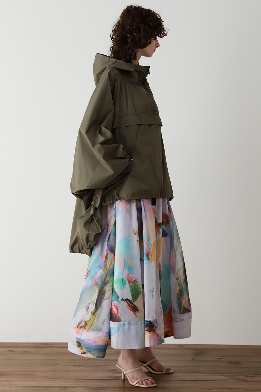 【ヒューエルミュージアム/hueLe Museum】の【STUMBLY】Packable New Anorack Hoodie 人気、トレンドファッション・服の通販 founy(ファニー) 　ファッション　Fashion　レディースファッション　Fashion for Women　アウター　Coat / Outerwear Collection　コート・ロングコート・ピーコート　Long Coats, Peacoats & More　ショート　Short, Short Length　ドローコード　Drawcord, Drawstring Cord　パターン　Pattern, Design Print　パーカー　Hoodie, Parka　フォルム　Silhouette, Form　ポケット　Pocket, Pocket Detail　other-4|ID: prp329100004513490 ipo3291000000032918077