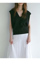 【エトレトウキョウ/ETRE TOKYO】の【5/2 10:00販売開始】コットンシルクスリーブレスニットプルオーバー 人気、トレンドファッション・服の通販 founy(ファニー) ファッション Fashion レディースファッション WOMEN トップス・カットソー Tops/Tshirt ニット Knit Tops プルオーバー Pullover コンパクト Compact シルク Silk シンプル Simple セットアップ Set Up thumbnail ネイビー|ID: prp329100004513493 ipo3291000000031888017