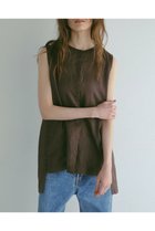 【エトレトウキョウ/ETRE TOKYO】の【5/2 10:00販売開始】サイドボタンアップスリーブレストップス 人気、トレンドファッション・服の通販 founy(ファニー) ファッション Fashion レディースファッション WOMEN トップス・カットソー Tops/Tshirt キャミソール / ノースリーブ No Sleeves シャツ/ブラウス Shirts/Blouses コンパクト Compact サマー Summer スリット Slit ノースリーブ No Sleeve バランス Balance フェミニン Feminine フロント Front エレガント 上品 Elegant 夏 Summer thumbnail ブラウン|ID: prp329100004513494 ipo3291000000031888027