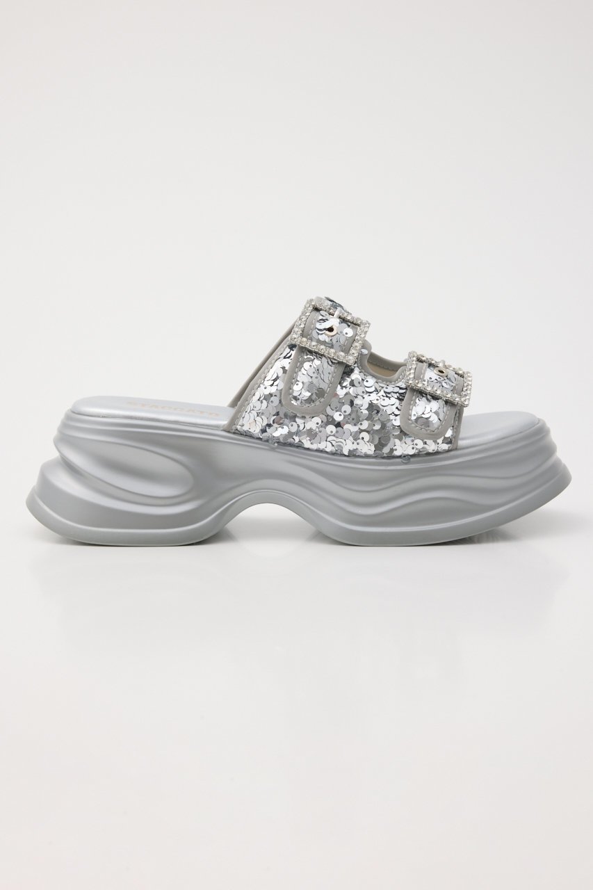 【スタッカート/STACCATO】のダズリングボリュームサンダル 人気、トレンドファッション・服の通販 founy(ファニー) 　ファッション　Fashion　レディースファッション　Fashion for Women　サンダル　Sandals, Summer Shoes　ストーン　Stone, Gem-Like　スパンコール　Sequins, Sequin Embellishment　other-4|ID: prp329100004513496 ipo3291000000034939956