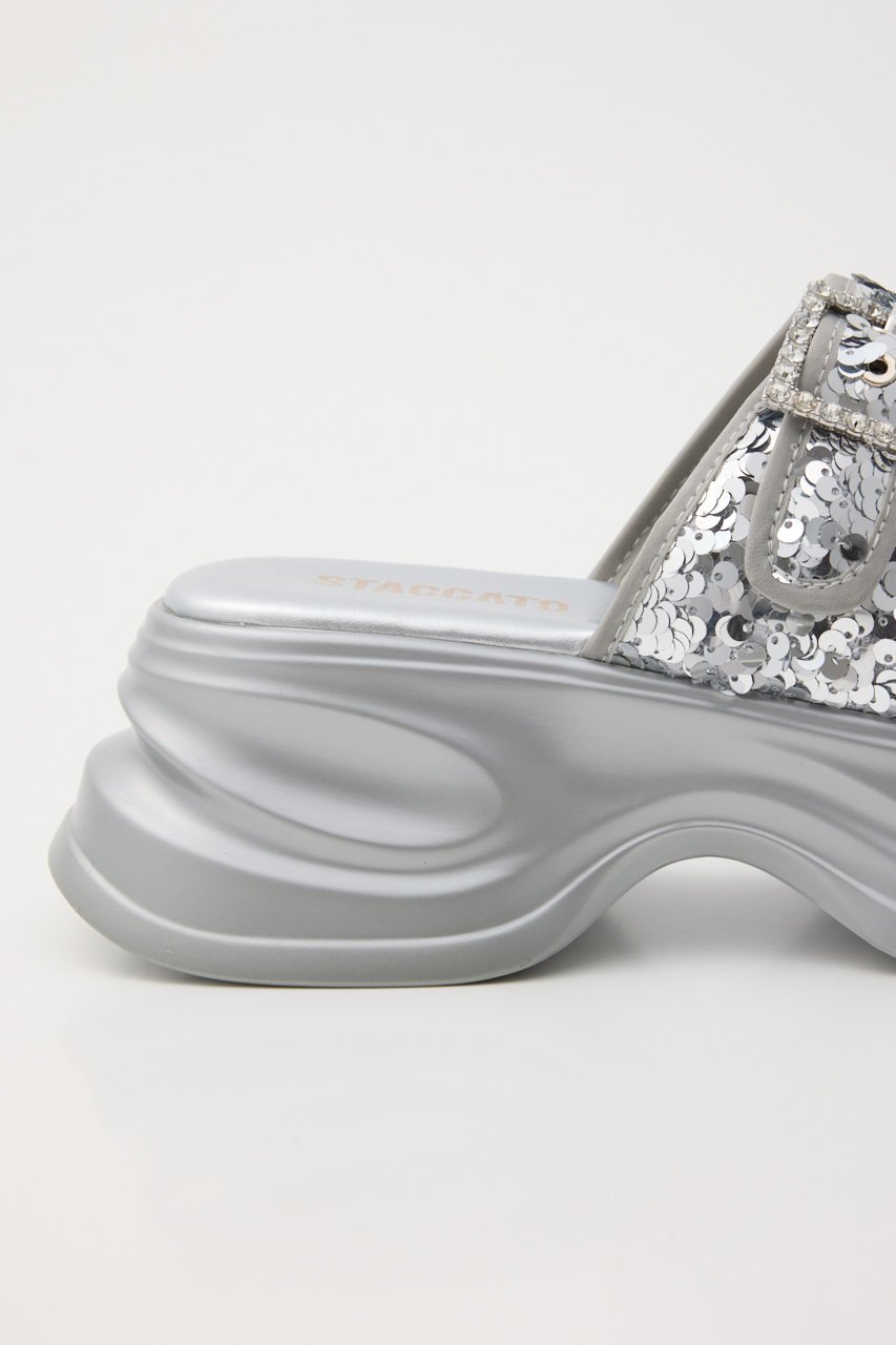 【スタッカート/STACCATO】のダズリングボリュームサンダル 人気、トレンドファッション・服の通販 founy(ファニー) 　ファッション　Fashion　レディースファッション　Fashion for Women　サンダル　Sandals, Summer Shoes　ストーン　Stone, Gem-Like　スパンコール　Sequins, Sequin Embellishment　other-6|ID: prp329100004513496 ipo3291000000034939958