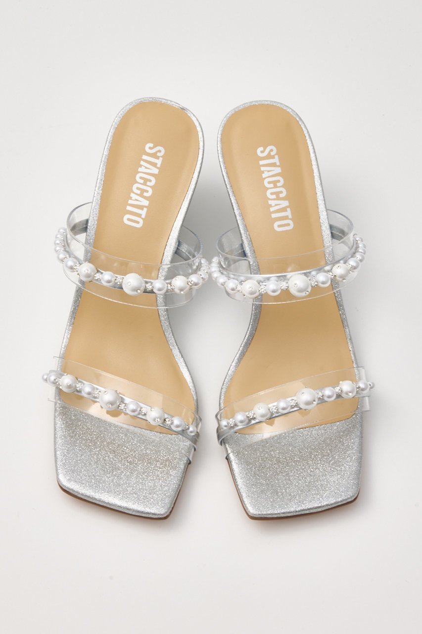 【スタッカート/STACCATO】のパールベルトヌーディーヒールサンダル 人気、トレンドファッション・服の通販 founy(ファニー) 　ファッション　Fashion　レディースファッション　Fashion for Women　ベルト&ウエストマーク　Belts & Waist Accessories　アクセサリー　Fashion Accessories　エレガント 上品　Elegant　グリッター　Glitter, Sparkle　サンダル　Sandals, Summer Shoes　シャイニー　Shiny, Glossy Finish　ストーン　Stone, Gem-Like　パール　Pearl, Pearl Accent　other-3|ID: prp329100004513498 ipo3291000000034939324