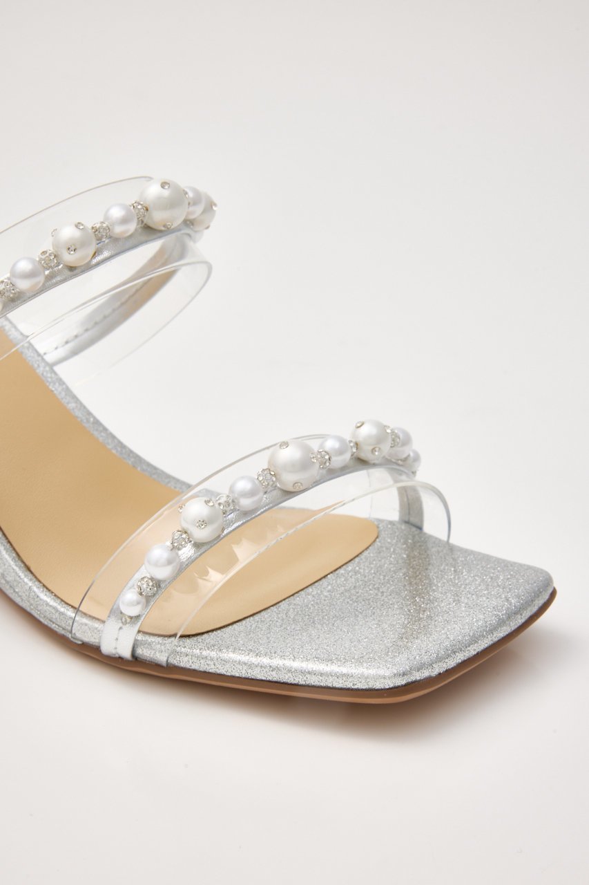 【スタッカート/STACCATO】のパールベルトヌーディーヒールサンダル 人気、トレンドファッション・服の通販 founy(ファニー) 　ファッション　Fashion　レディースファッション　Fashion for Women　ベルト&ウエストマーク　Belts & Waist Accessories　アクセサリー　Fashion Accessories　エレガント 上品　Elegant　グリッター　Glitter, Sparkle　サンダル　Sandals, Summer Shoes　シャイニー　Shiny, Glossy Finish　ストーン　Stone, Gem-Like　パール　Pearl, Pearl Accent　other-7|ID: prp329100004513498 ipo3291000000034939328