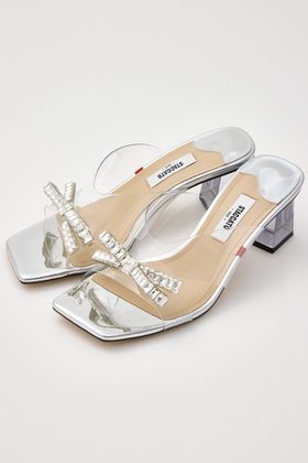 【スタッカート/STACCATO】のスィンリボンクリアヒールサンダル 人気、トレンドファッション・服の通販 founy(ファニー) ファッション Fashion レディースファッション WOMEN サンダル Sandals スクエア Square ストーン Stone ブロック Block リボン Ribbon エレガント 上品 Elegant 夏 Summer NEW・新作・新着・新入荷 New Arrivals |ID:prp329100004513499