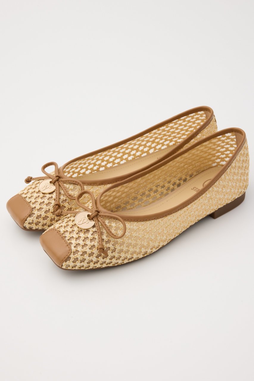 【スタッカート/STACCATO】のプレーリーライトフラット 人気、トレンドファッション・服の通販 founy(ファニー) 　ファッション　Fashion　レディースファッション　Fashion for Women　おすすめ　Recommended / Our Picks　コイン　Coin, Coin Design　シューズ　Shoes, Footwear　フラット　Flat, Flat Shoes　プレート　Plate, Dish　メッシュ　Mesh, Net Fabric　リボン　Ribbon, Bow　軽量　Lightweight, Ultra Light　other-3|ID: prp329100004513500 ipo3291000000034939500