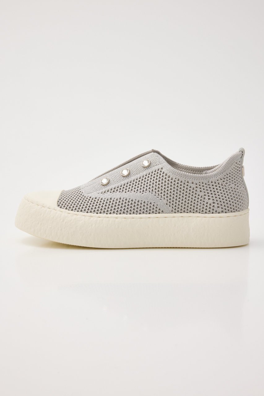 【スタッカート/STACCATO】のストーンハンディプラットフォームスリッポン 人気、トレンドファッション・服の通販 founy(ファニー) 　ファッション　Fashion　レディースファッション　Fashion for Women　エレガント 上品　Elegant　シューズ　Shoes, Footwear　ストーン　Stone, Gem-Like　フラット　Flat, Flat Shoes　厚底　Platform Shoes　other-2|ID: prp329100004513502 ipo3291000000034939397