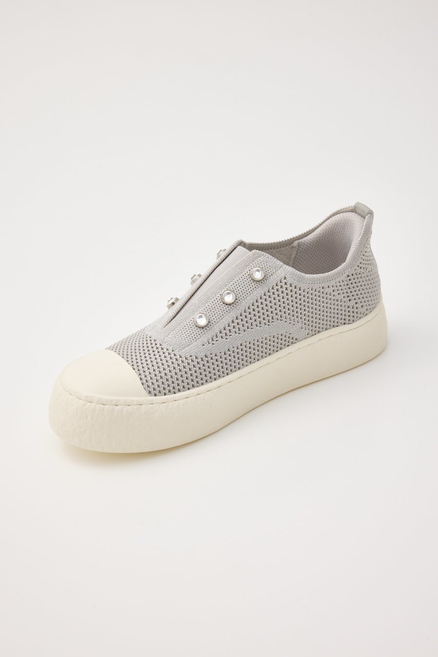 【スタッカート/STACCATO】のストーンハンディプラットフォームスリッポン 人気、トレンドファッション・服の通販 founy(ファニー) 　ファッション　Fashion　レディースファッション　Fashion for Women　エレガント 上品　Elegant　シューズ　Shoes, Footwear　ストーン　Stone, Gem-Like　フラット　Flat, Flat Shoes　厚底　Platform Shoes　other-8|ID: prp329100004513502 ipo3291000000034939403