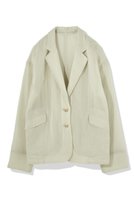 【ティーチ/TEECHI】のエアリーテーラードジャケット 人気、トレンドファッション・服の通販 founy(ファニー) ファッション Fashion レディースファッション WOMEN アウター Coat Outerwear ジャケット Jackets テーラードジャケット Tailored Jackets エアリー Airy シアー Sheer ジャケット Jacket マニッシュ Mannish リュクス Luxe エレガント 上品 Elegant 夏 Summer NEW・新作・新着・新入荷 New Arrivals |ID:prp329100004514965