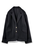 【ティーチ/TEECHI】のエアリーテーラードジャケット 人気、トレンドファッション・服の通販 founy(ファニー) ファッション Fashion レディースファッション WOMEN アウター Coat Outerwear ジャケット Jackets テーラードジャケット Tailored Jackets エアリー Airy シアー Sheer ジャケット Jacket マニッシュ Mannish リュクス Luxe エレガント 上品 Elegant 夏 Summer NEW・新作・新着・新入荷 New Arrivals thumbnail ネイビー|ID: prp329100004514965 ipo3291000000031900578