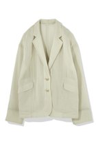 【ティーチ/TEECHI】のエアリーテーラードジャケット ホワイト|ID: prp329100004514965 ipo3291000000035488104