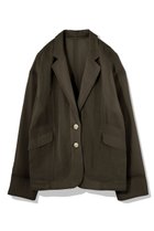 【ティーチ/TEECHI】のエアリーテーラードジャケット ブラウン|ID: prp329100004514965 ipo3291000000035488105