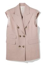 【ティーチ/TEECHI】のピークドラペルノースリーブJK ピンク|ID: prp329100004514966 ipo3291000000035960420