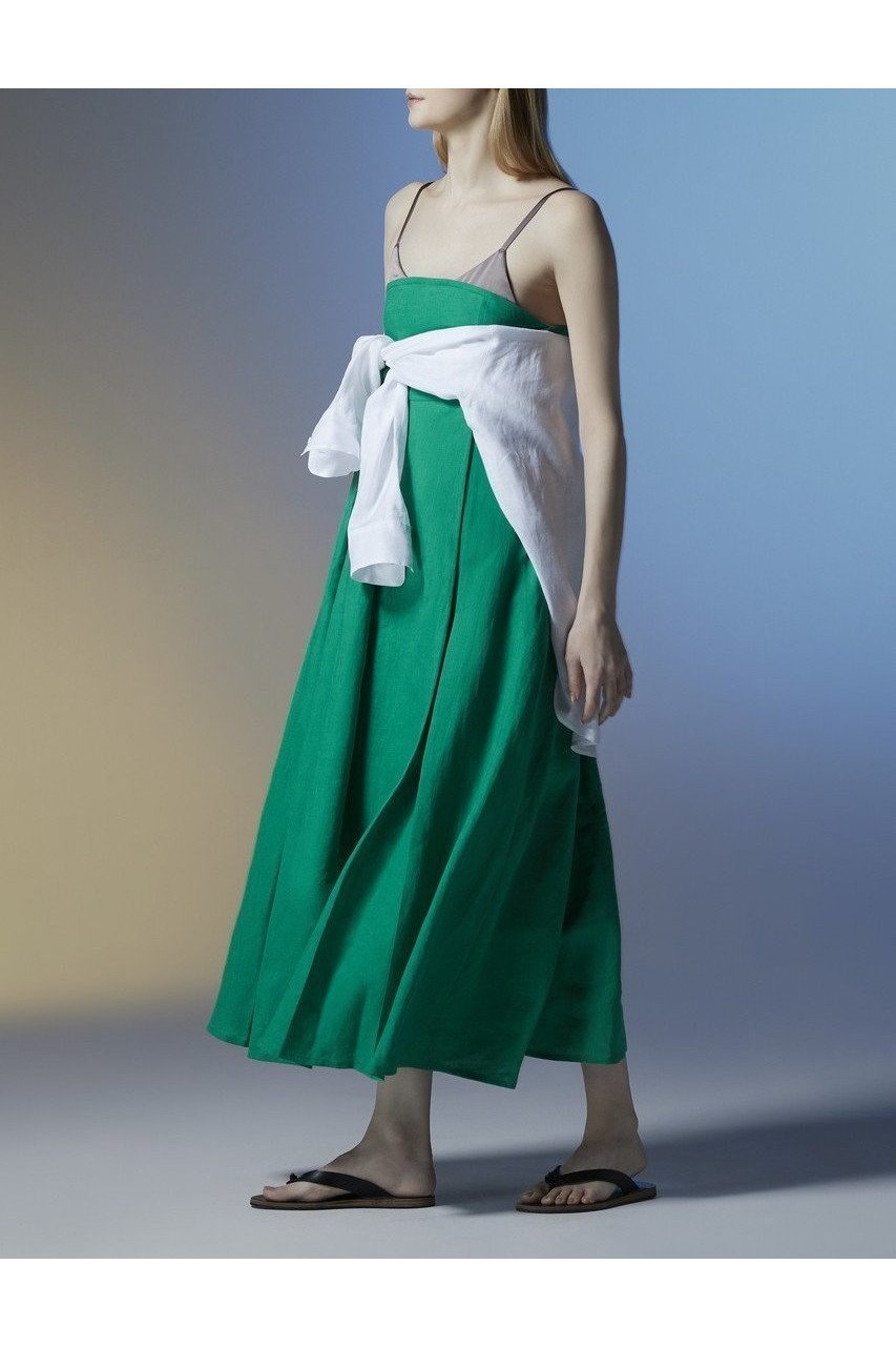 【ティーチ/TEECHI】のレイヤードライクリネンドレス 人気、トレンドファッション・服の通販 founy(ファニー) 　ファッション　Fashion　レディースファッション　WOMEN　ワンピース　Dress　ドレス　Party Dresses　チュニック　Tunic　キャミソール　Camisole　サンダル　Sandals　チュニック　Tunic　ドレス　Dress　マキシ　Maxi　リゾート　Resort　リネン　Linen　リボン　Ribbon　夏　Summer　NEW・新作・新着・新入荷　New Arrivals　other-7|ID: prp329100004514970 ipo3291000000031900622
