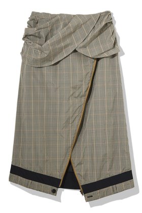 【ティーチ/TEECHI】 アシンメトリーチェックスカート人気、トレンドファッション・服の通販 founy(ファニー) ファッション Fashion レディースファッション WOMEN スカート Skirt アシンメトリー Asymmetry シンプル Simple チェック Check ロング Long NEW・新作・新着・新入荷 New Arrivals |ID:prp329100004514972