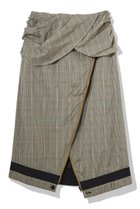 【ティーチ/TEECHI】のアシンメトリーチェックスカート 人気、トレンドファッション・服の通販 founy(ファニー) ファッション Fashion レディースファッション WOMEN スカート Skirt アシンメトリー Asymmetry シンプル Simple チェック Check ロング Long NEW・新作・新着・新入荷 New Arrivals thumbnail ベージュ|ID: prp329100004514972 ipo3291000000031900635