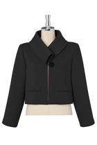 【デイジーリン/DAISY LIN】のミルフィーユ スウェット ジャケット “Bridgerton” ブラック|ID: prp329100004514975 ipo3291000000035960450