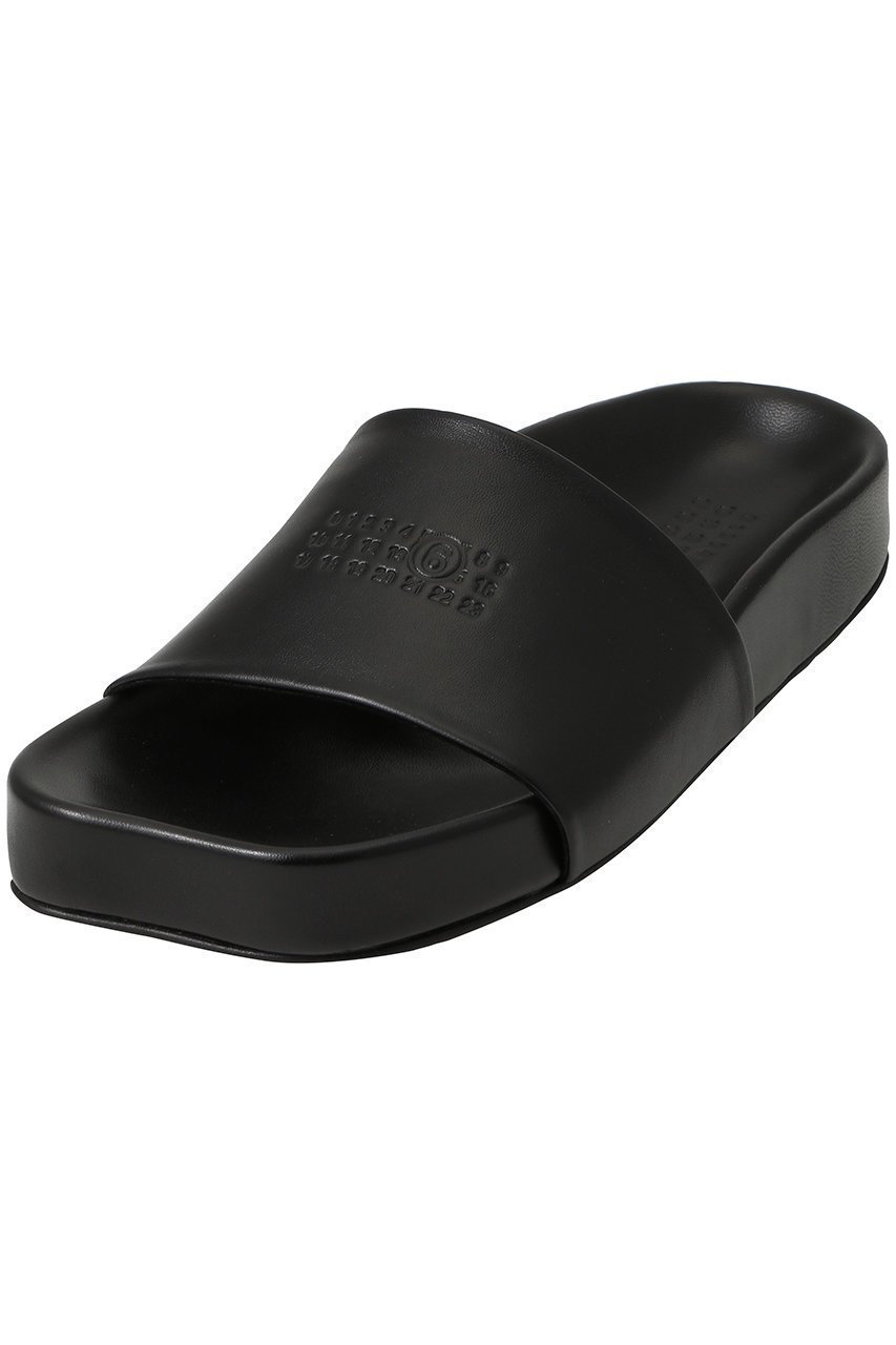 【エムエム6 メゾン マルタン マルジェラ/MM6 Maison Martin Margiela】のナンバリング ロゴ 厚底フラットサンダル 人気、トレンドファッション・服の通販 founy(ファニー) 　ファッション　Fashion　レディースファッション　Fashion for Women　サンダル　Sandals, Summer Shoes　フラット　Flat, Flat Shoes　厚底　Platform Shoes　 other-1|ID: prp329100004514978 ipo3291000000034953285