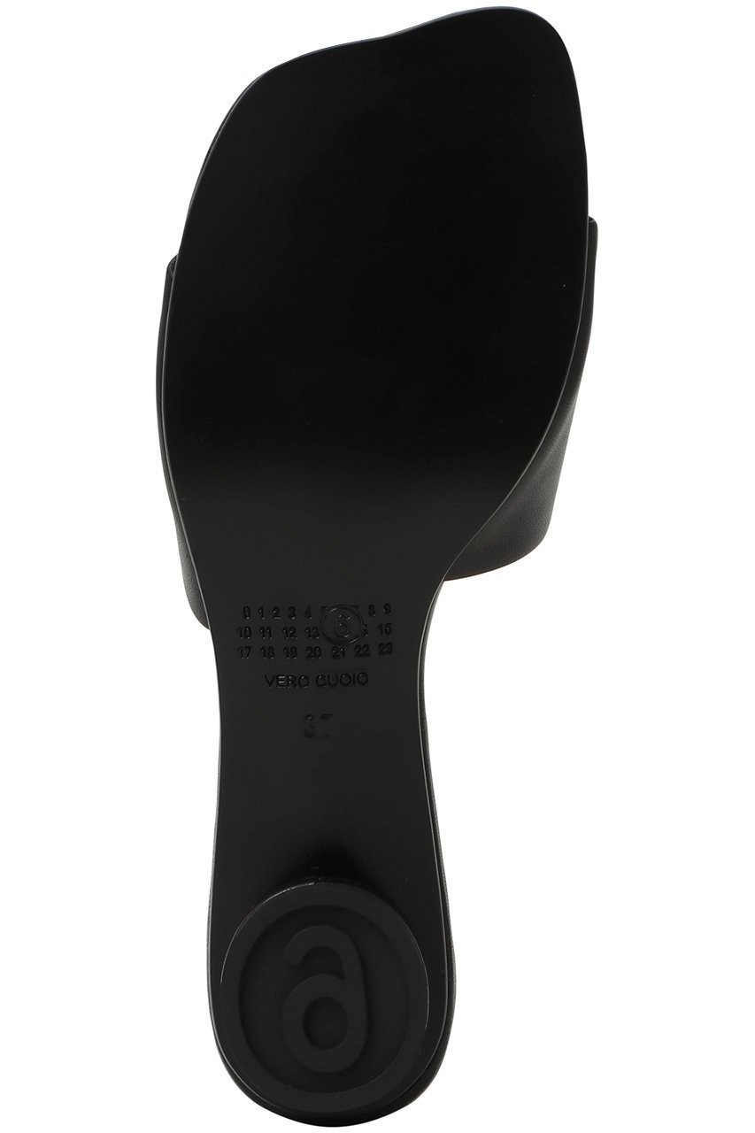 【エムエム6 メゾン マルタン マルジェラ/MM6 Maison Martin Margiela】のナンバリング ロゴ ヒールサンダル 人気、トレンドファッション・服の通販 founy(ファニー) 　ファッション　Fashion　レディースファッション　Fashion for Women　なめらか　Smooth, Silky Texture　サマー　Summer, Summer Style　サンダル　Sandals, Summer Shoes　エレガント 上品　Elegant　other-5|ID: prp329100004514979 ipo3291000000035689973