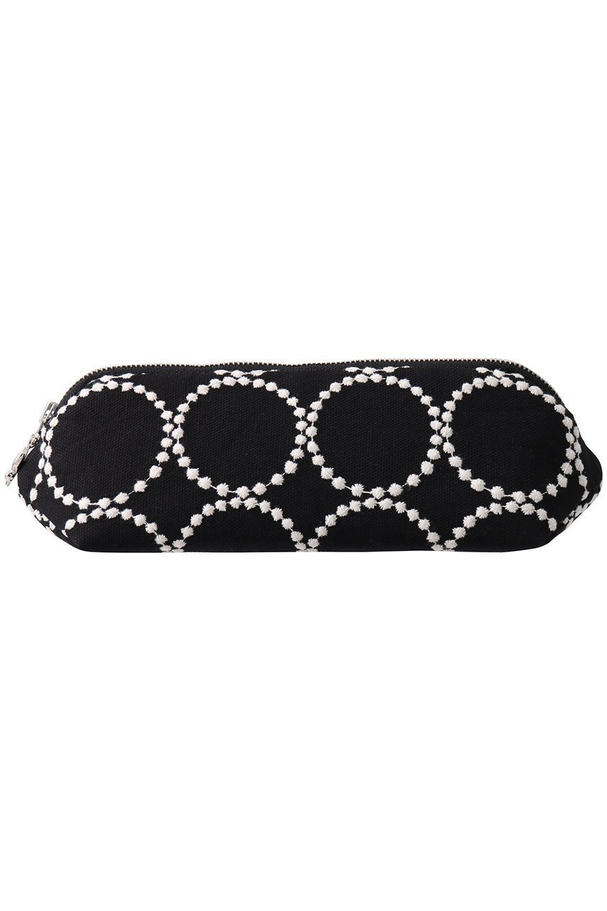 【ミナ ペルホネン/mina perhonen】のquartz pouch tambourine インテリア・キッズ・メンズ・レディースファッション・服の通販 founy(ファニー) 　ファッション　Fashion　レディースファッション　Ladies' Fashion Online　ポーチ　Pouches　チャーム　Charm　ハンド　Hand　フォルム　Form　ポーチ　Pouch　ラウンド　Round　人気　Popularity　定番　Standard　旅行　Travel　ブラック|ID: prp329100004514980 ipo3291000000032013339