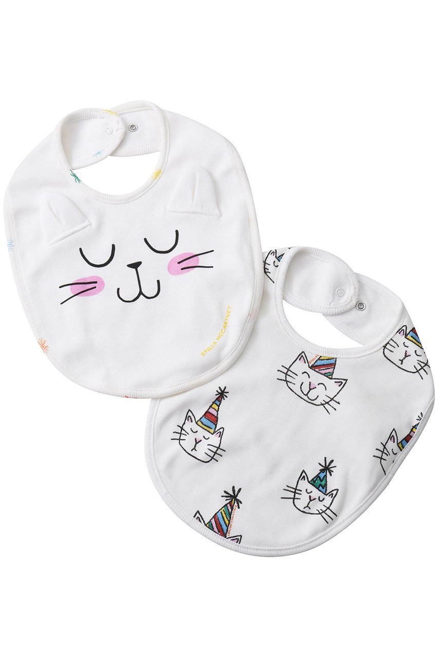 【ステラ マッカートニー/STELLA McCARTNEY / KIDS】の【BABY】キャットビブセット 人気、トレンドファッション・服の通販 founy(ファニー) 　ファッション　Fashion　キッズファッション　KIDS　おすすめ　Recommend　ギフト プレゼント　Gift Present　ベビー　Baby　ボックス　Box　再入荷　Restock/Back In Stock/Re Arrival　other-2|ID: prp329100004514983 ipo3291000000031900714