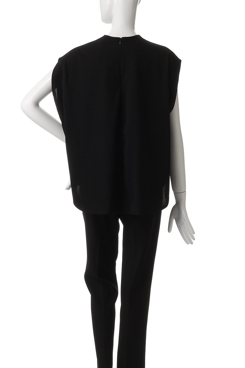 【サクラ/SACRA】のハイゲージクロスプルオーバー 人気、トレンドファッション・服の通販 founy(ファニー) 　ファッション　Fashion　レディースファッション　WOMEN　トップス・カットソー　Tops/Tshirt　シャツ/ブラウス　Shirts/Blouses　ロング / Tシャツ　T-Shirts　プルオーバー　Pullover　カットソー　Cut and Sewn　なめらか　Smooth　ショート　Short　シンプル　Simple　スリーブ　Sleeve　ノースリーブ　No Sleeve　フォルム　Form　ワイド　Wide　定番　Standard　NEW・新作・新着・新入荷　New Arrivals　other-4|ID: prp329100004514984 ipo3291000000031900722