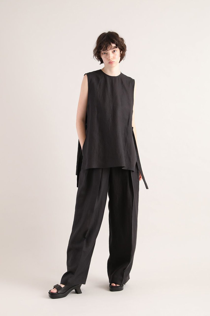 【サクラ/SACRA】のスペリオルベルギーリネンパンツ 人気、トレンドファッション・服の通販 founy(ファニー) 　ファッション　Fashion　レディースファッション　Fashion for Women　パンツ　Pants & Trousers　セットアップ　Set-Up, Coordinated Outfit　リネン　Linen, Linen Fabric　ロング　Long, Long-Length　ワイド　Wide, Wide Fit　other-7|ID: prp329100004514986 ipo3291000000032965308